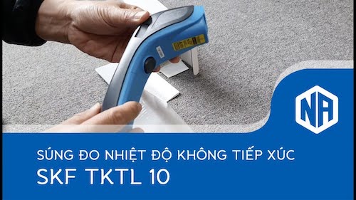  Trên tay súng đo nhiệt độ không tiếp xúc SKF TKTL10