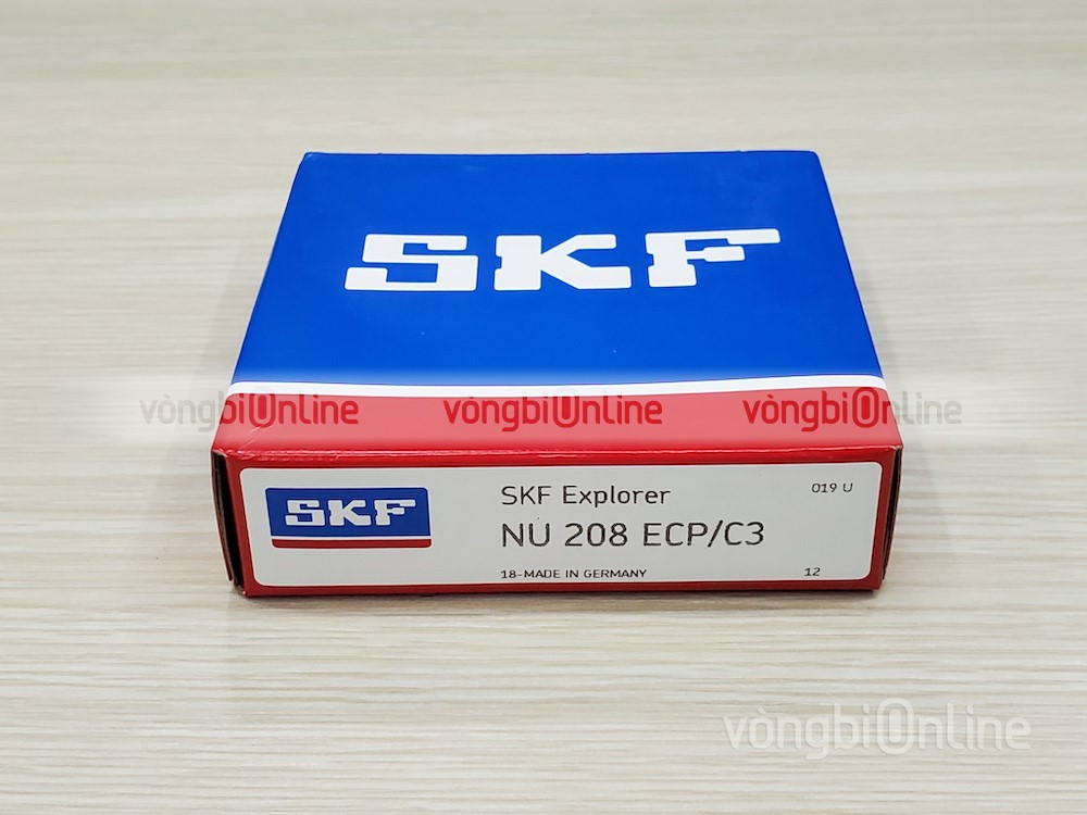 Hình ảnh sản phẩm vòng bi NU 208 ECP/C3 chính hãng SKF