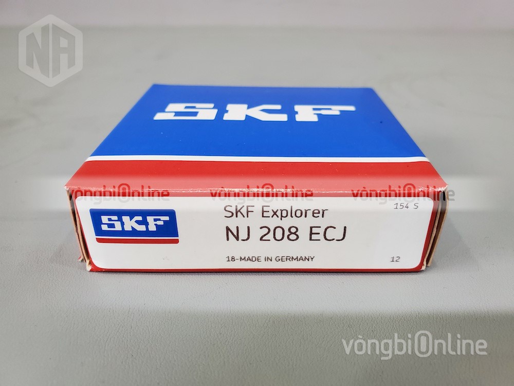 Hình ảnh sản phẩm vòng bi NJ 208 ECJ chính hãng SKF