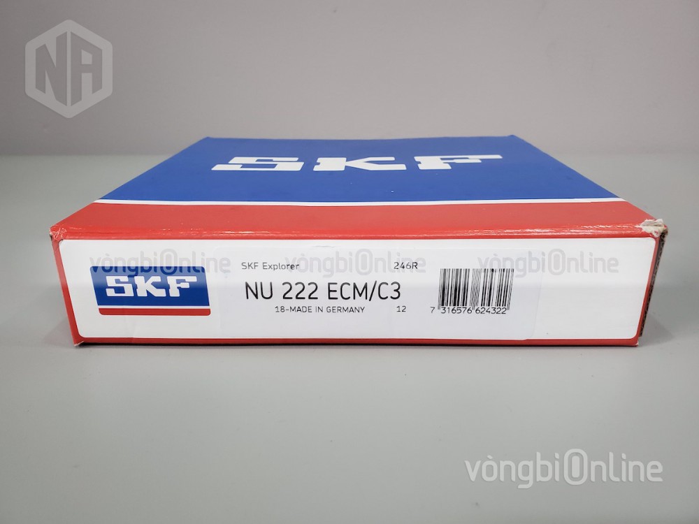Hình ảnh sản phẩm vòng bi NU 222 ECM/C3 chính hãng SKF