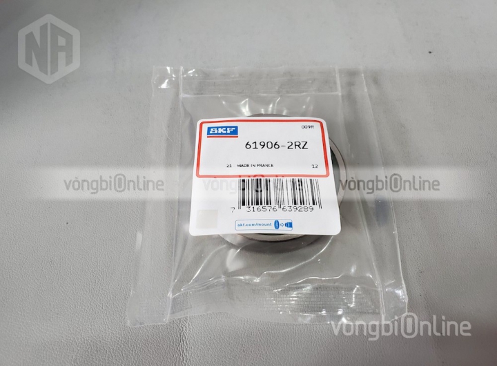 Vòng bi SKF 61906-2RZ chính hãng phân phối bởi Vòng bi Online - Đại lý ủy quyền SKF Vòng bi SKF 61906-2RZ chính hãng