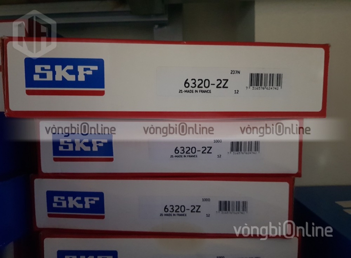 Vòng bi SKF 6320-2Z chính hãng phân phối bởi Vòng bi Online - Đại lý ủy quyền SKF Vòng bi SKF 6320-2Z chính hãng