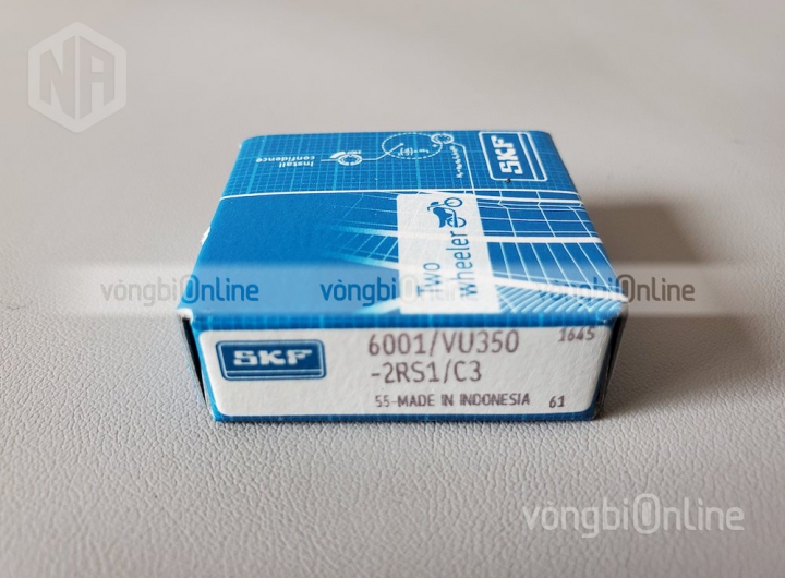 Vòng bi xe máy 6001/VU350-2RS1/C3 chính hãng