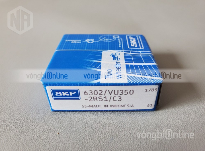 Vòng bi xe máy 6302/VU350-2RS1/C3 chính hãng phân phối bởi Vòng bi Online - Đại lý ủy quyền SKF Vòng bi xe máy 6302/VU350-2RS1/C3 chính hãng