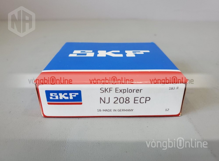 Vòng bi NJ 208 ECP chính hãng SKF - Vòng bi Online
