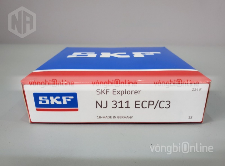 Vòng bi NJ 311 ECP/C3 chính hãng SKF - Vòng bi Online