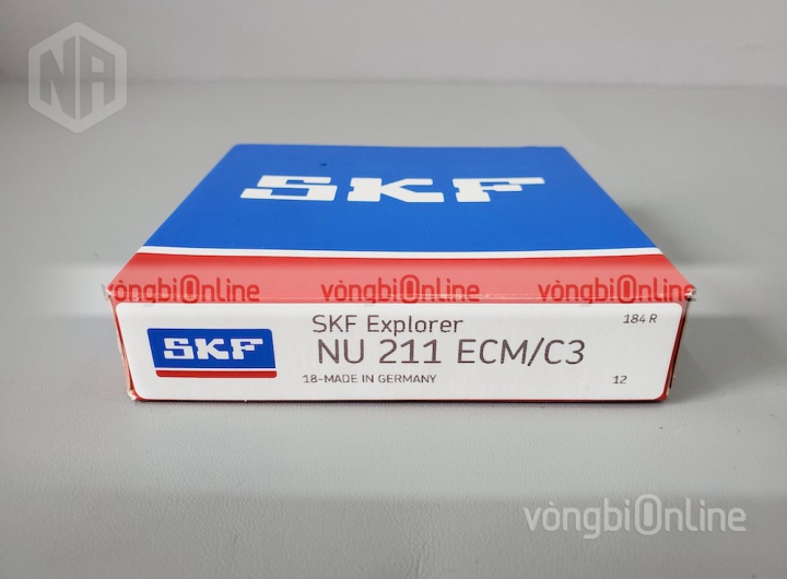 Vòng bi NU 211 ECM/C3 chính hãng SKF - Vòng bi Online