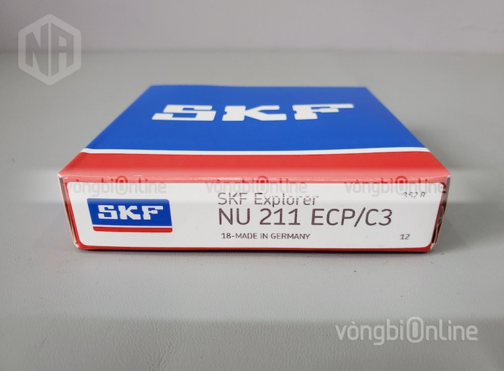 Vòng bi NU 211 ECP/C3 chính hãng SKF - Vòng bi Online