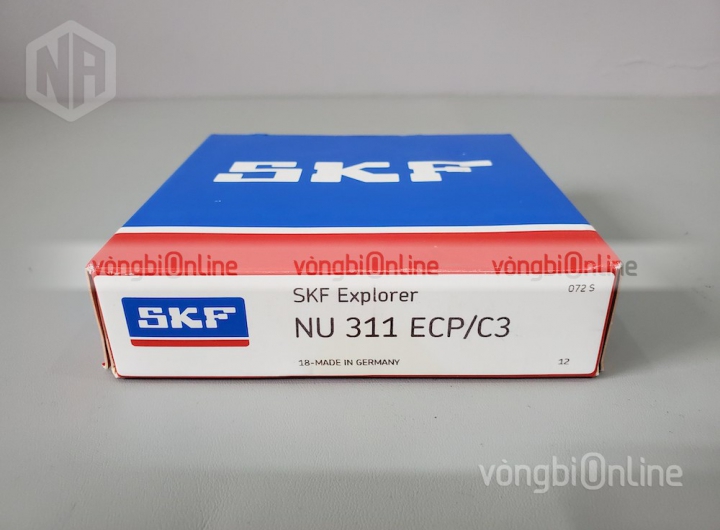 Vòng bi NU 311 ECP/C3 chính hãng SKF - Vòng bi Online