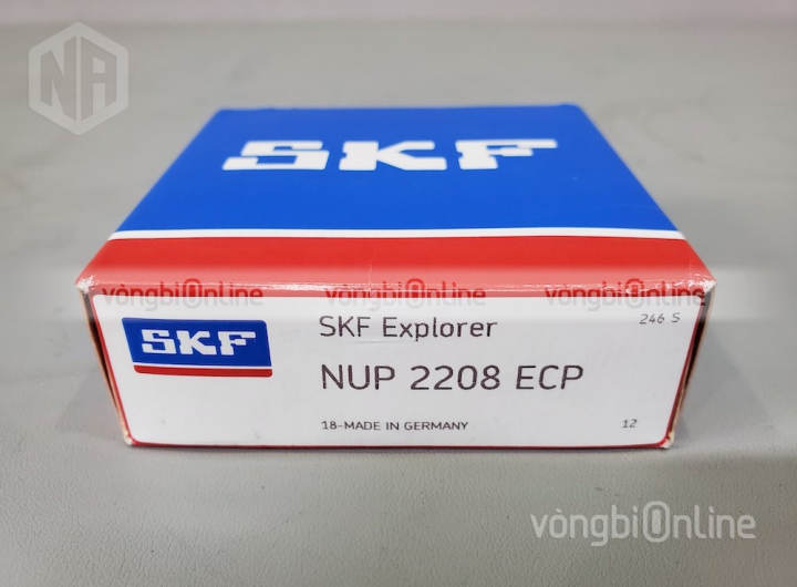 Vòng bi SKF NUP 2208 ECP chính hãng phân phối bởi Vòng bi Online - Đại lý ủy quyền SKF Vòng bi SKF NUP 2208 ECP chính hãng