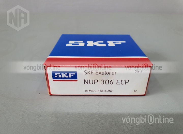 Vòng bi SKF NUP 306 ECP chính hãng phân phối bởi Vòng bi Online - Đại lý ủy quyền SKF Vòng bi SKF NUP 306 ECP chính hãng