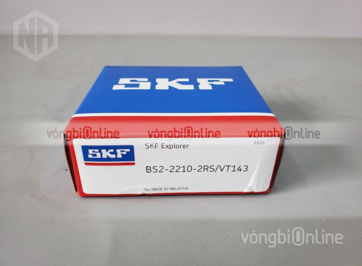 Vòng bi SKF BS2-2210-2RS/VT143 chính hãng phân phối bởi Vòng bi Online - Đại lý ủy quyền SKF Vòng bi SKF BS2-2210-2RS/VT143 chính hãng