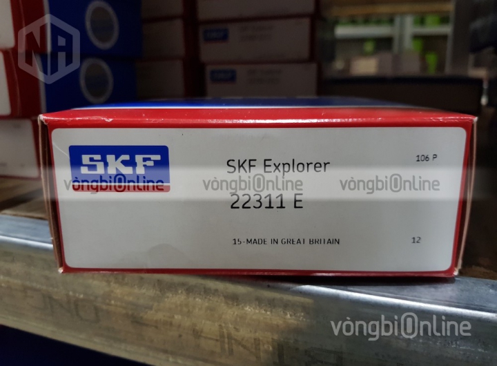 Vòng bi SKF 22311 E chính hãng phân phối bởi Vòng bi Online - Đại lý ủy quyền SKF Vòng bi SKF 22311 E chính hãng