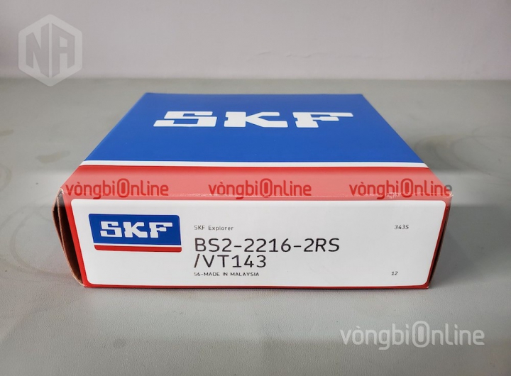 Vòng bi SKF BS2-2216-2RS/VT143 chính hãng phân phối bởi Vòng bi Online - Đại lý ủy quyền SKF Vòng bi SKF BS2-2216-2RS/VT143 chính hãng