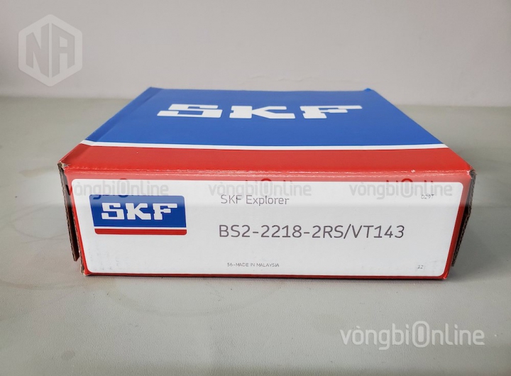 Vòng bi SKF BS2-2218-2RS/VT143 chính hãng phân phối bởi Vòng bi Online - Đại lý ủy quyền SKF Vòng bi SKF BS2-2218-2RS/VT143 chính hãng