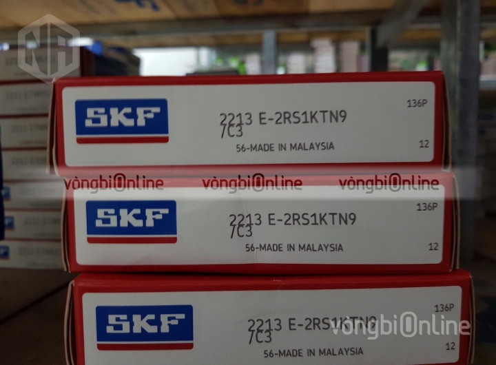 Vòng bi SKF 2213 E-2RS1KTN9/C3 chính hãng phân phối bởi Vòng bi Online - Đại lý ủy quyền SKF Vòng bi SKF 2213 E-2RS1KTN9/C3 chính hãng