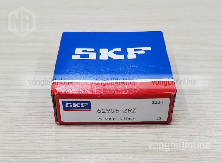 Vòng bi SKF 61905-2RZ chính hãng phân phối bởi Vòng bi Online - Đại lý ủy quyền SKF Vòng bi SKF 61905-2RZ chính hãng