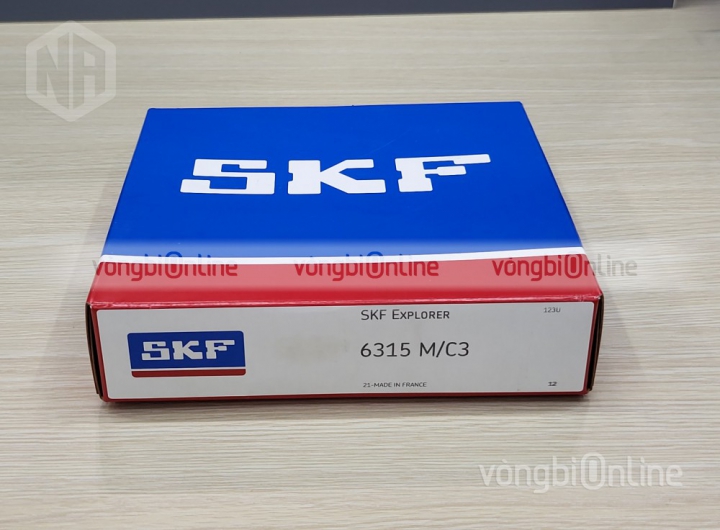 Vòng bi SKF 6315 M/C3 chính hãng phân phối bởi Vòng bi Online - Đại lý ủy quyền SKF Vòng bi SKF 6315 M/C3 chính hãng
