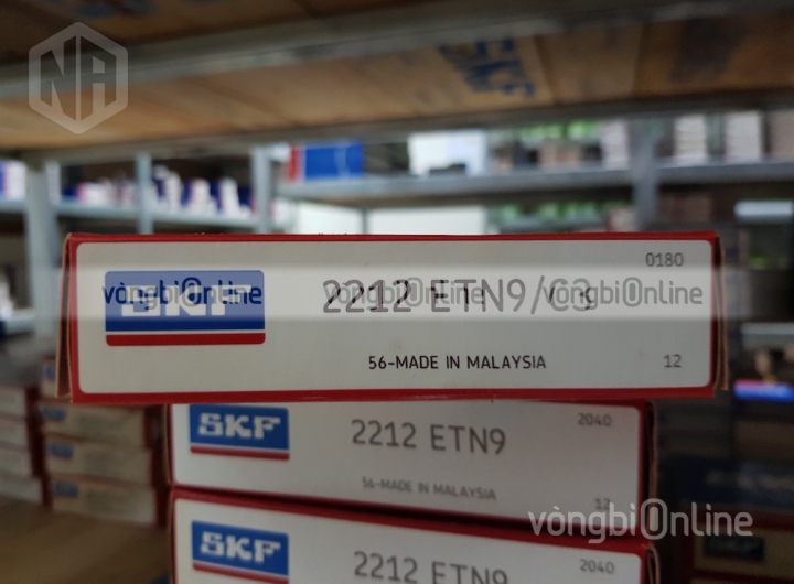 Vòng bi SKF 2212 ETN9/C3 chính hãng phân phối bởi Vòng bi Online - Đại lý ủy quyền SKF Vòng bi SKF 2212 ETN9/C3 chính hãng