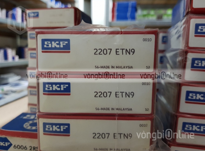 Vòng bi SKF 2207 ETN9 chính hãng phân phối bởi Vòng bi Online - Đại lý ủy quyền SKF Vòng bi SKF 2207 ETN9 chính hãng
