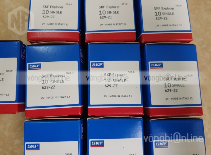 Vòng bi SKF 629-2Z chính hãng phân phối bởi Vòng bi Online - Đại lý ủy quyền SKF Vòng bi SKF 629-2Z chính hãng