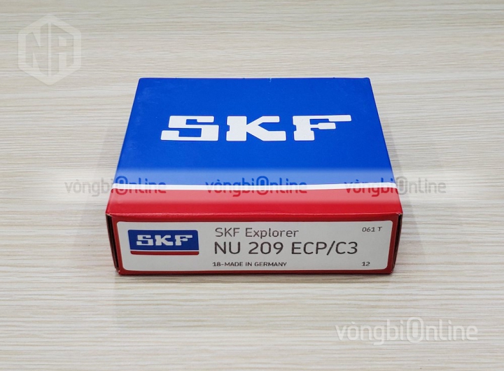 Vòng bi NU 209 ECP/C3 chính hãng SKF - Vòng bi Online