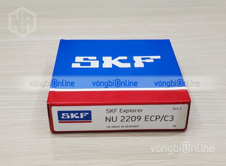 Vòng bi NU 2209 ECP/C3 chính hãng SKF - Vòng bi Online