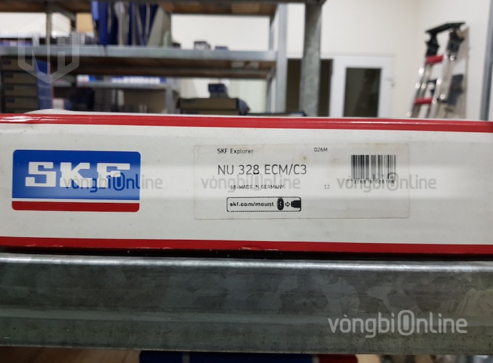 Vòng bi SKF NU 328 ECM/C3 chính hãng phân phối bởi Vòng bi Online - Đại lý ủy quyền SKF Vòng bi SKF NU 328 ECM/C3 chính hãng