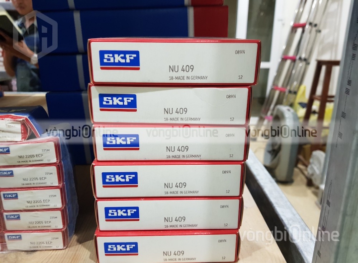 Vòng bi SKF NU 409 chính hãng phân phối bởi Vòng bi Online - Đại lý ủy quyền SKF Vòng bi SKF NU 409 chính hãng