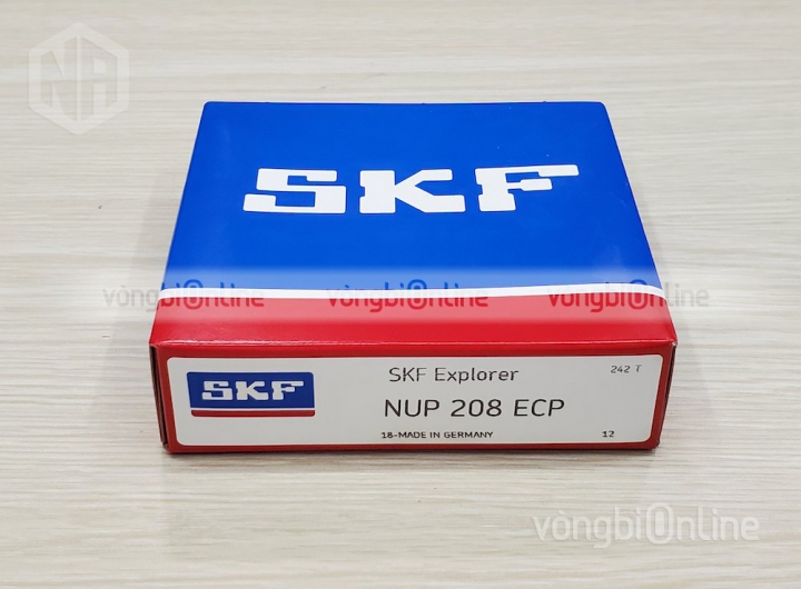 Vòng bi NUP 208 ECP chính hãng SKF - Vòng bi Online