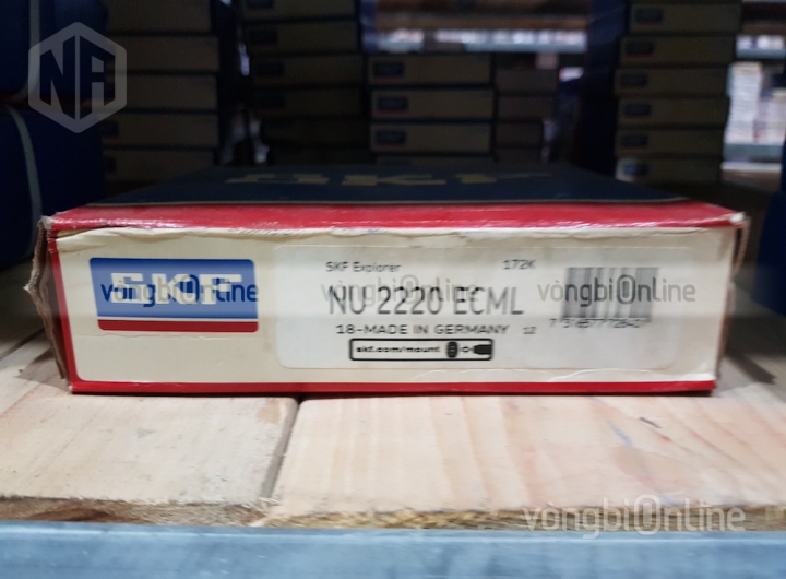 Vòng bi SKF NU 2220 ECML chính hãng phân phối bởi Vòng bi Online - Đại lý ủy quyền SKF Vòng bi SKF NU 2220 ECML chính hãng