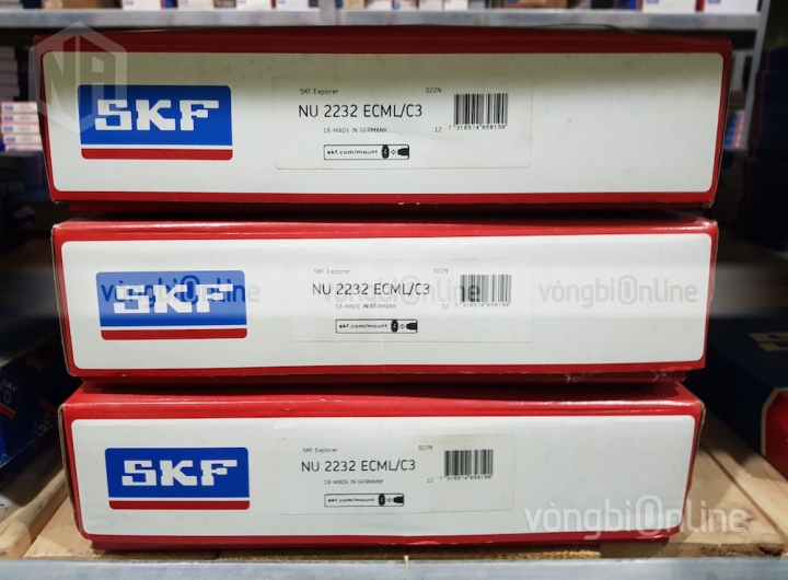 Vòng bi SKF NU 2232 ECML/C3 chính hãng phân phối bởi Vòng bi Online - Đại lý ủy quyền SKF Vòng bi SKF NU 2232 ECML/C3 chính hãng