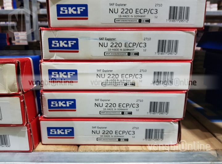 Vòng bi SKF NU 220 ECP/C3 chính hãng