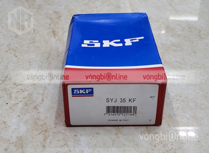 Gối đỡ SKF SYJ 35 KF chính hãng phân phối bởi Vòng bi Online - Đại lý ủy quyền SKF Gối đỡ SKF SYJ 35 KF chính hãng