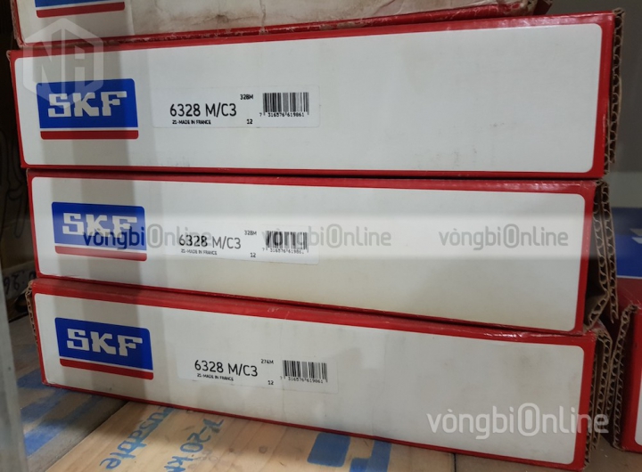 Vòng bi SKF 6328 M/C3 chính hãng phân phối bởi Vòng bi Online - Đại lý ủy quyền SKF Vòng bi SKF 6328 M/C3 chính hãng