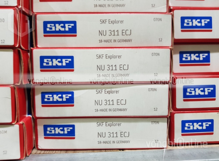 Vòng bi SKF NU 311 ECJ chính hãng phân phối bởi Vòng bi Online - Đại lý ủy quyền SKF Vòng bi SKF NU 311 ECJ chính hãng