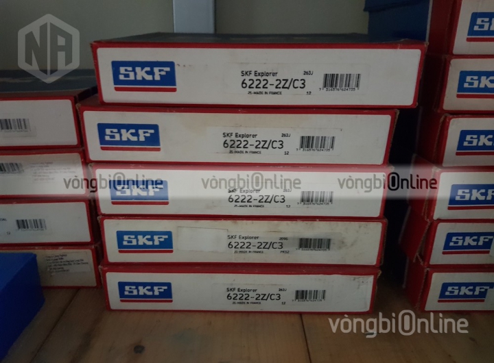 Vòng bi SKF 6222-2Z/C3 chính hãng phân phối bởi Vòng bi Online - Đại lý ủy quyền SKF Vòng bi SKF 6222-2Z/C3 chính hãng