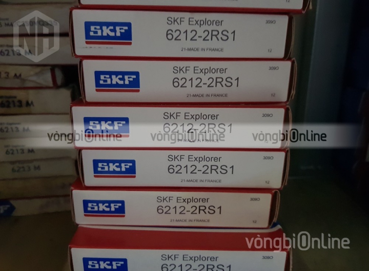 Vòng bi SKF 6212-2RS1 chính hãng phân phối bởi Vòng bi Online - Đại lý ủy quyền SKF Vòng bi SKF 6212-2RS1 chính hãng